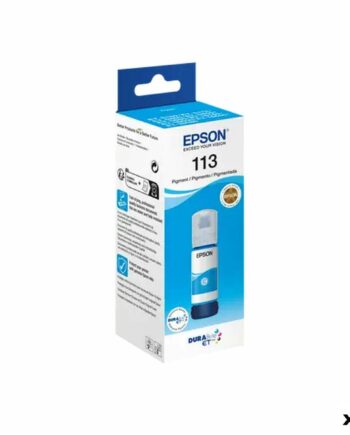 Epson 113 Cyan Genopfyldningsblæk Til Ecotank Printere