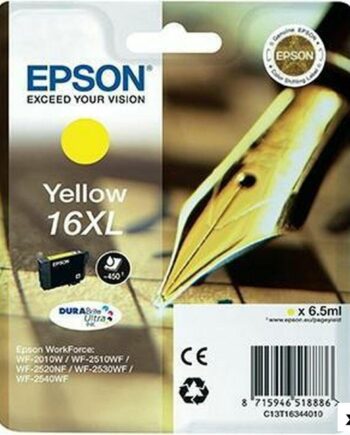Epson 16xl Gul Blækpatron Durabrite Ultra Pak