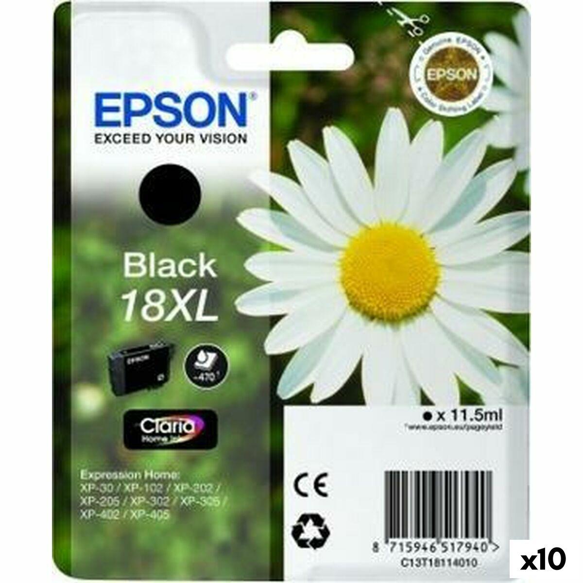 Epson 18xl Sort Blækpatron Original Pak