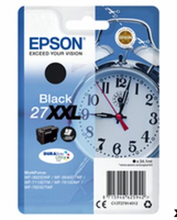 Epson 27xxl Sort Blækpatron Original Til Workforce Pak
