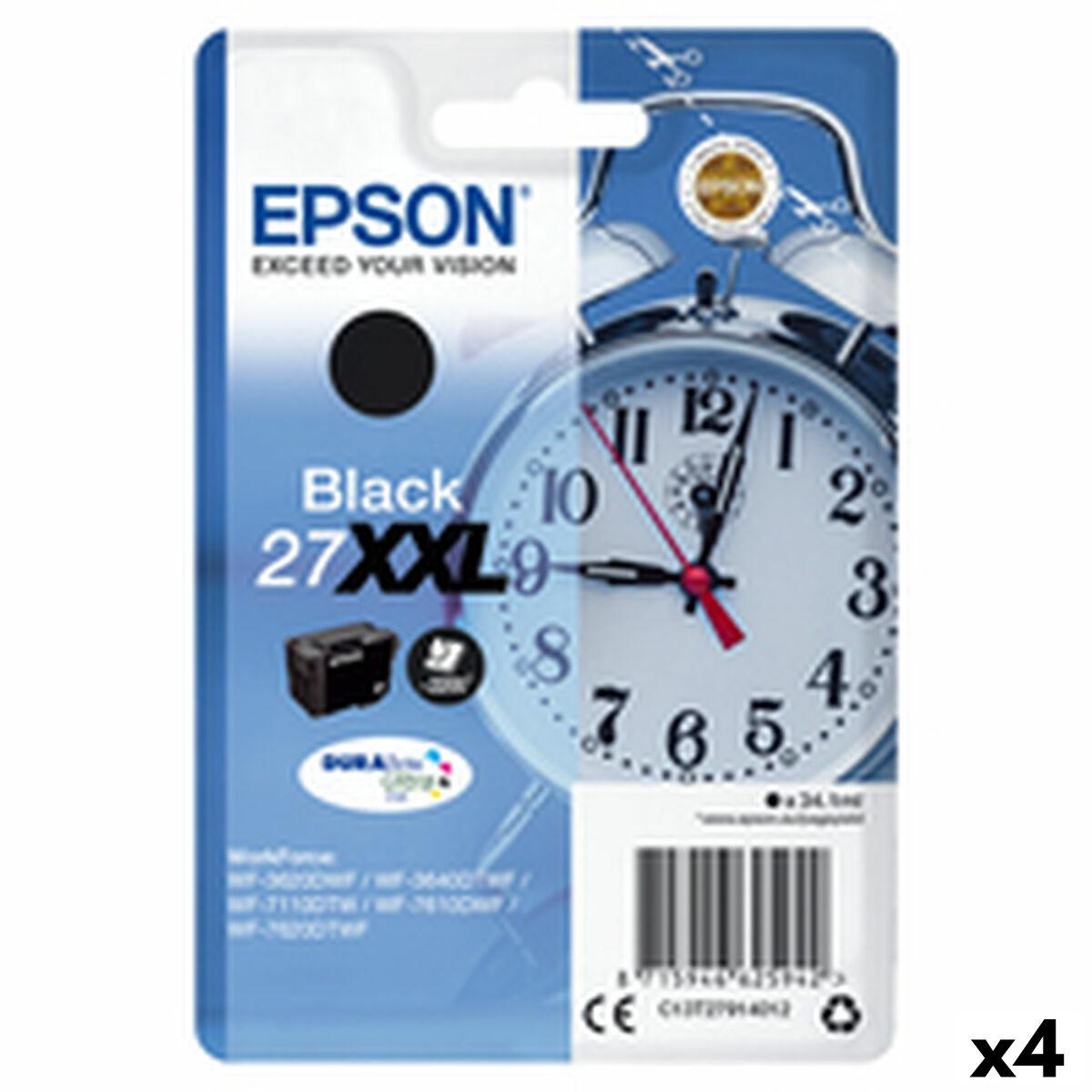 Epson 27xxl Sort Blækpatron Original Til Workforce Pak