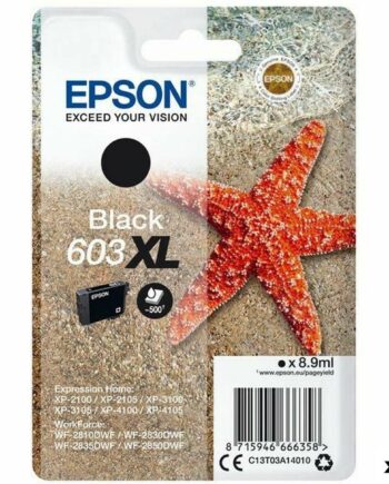 Epson 603 Sort Original Blækpatron Pak