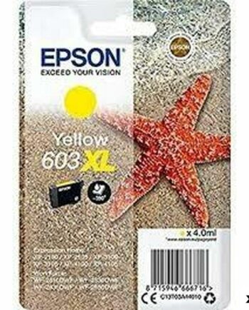 Epson 603xl Gul Blækpatron Original Pakke Med