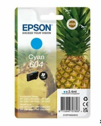 Epson 604 Cyan Original Blækpatron Pakke Med Til 2200 2910dwf