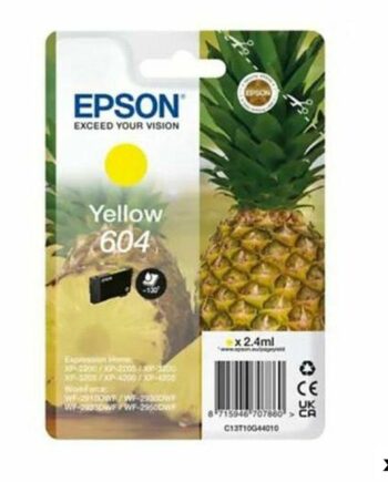 Epson 604 Gul Sort Original Blækpatron Stk