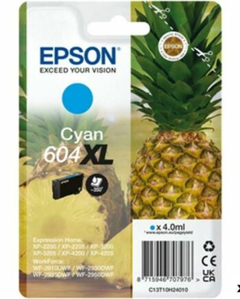 Epson 604xl Cyan Original Blækpatron Pak Til 2200 2910dwf