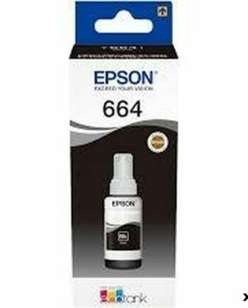 Epson 664 Genopfyldningsblæk Sort