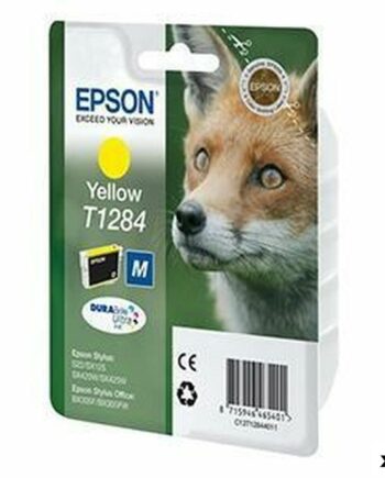 Epson Original Blækpatron Gul T1284 Pakke Med