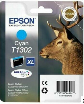 Epson Original Blækpatron T1302 Cyan Bx320fw Stk