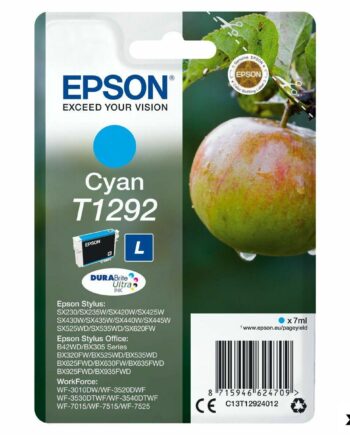 Epson T1292 Cyan Original Blækpatron Pak
