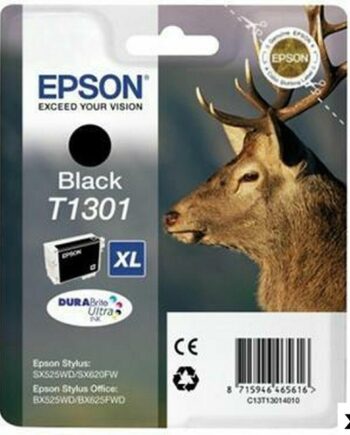 Epson T1301 Sort Blækpatron Pakke Med