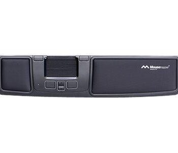 Ergonomisk Mus Mousetrapper Advance Sort Grå Kontrolmåtte