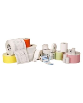 Etiketruller Zebra Hvid 102 Stk