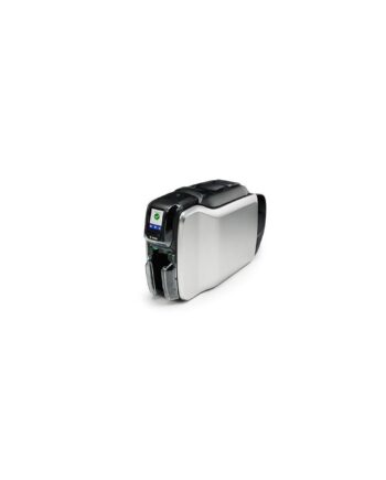 Fotoprinter Zebra Zc300 Sølvfarvet Kort Printer Med Lcd