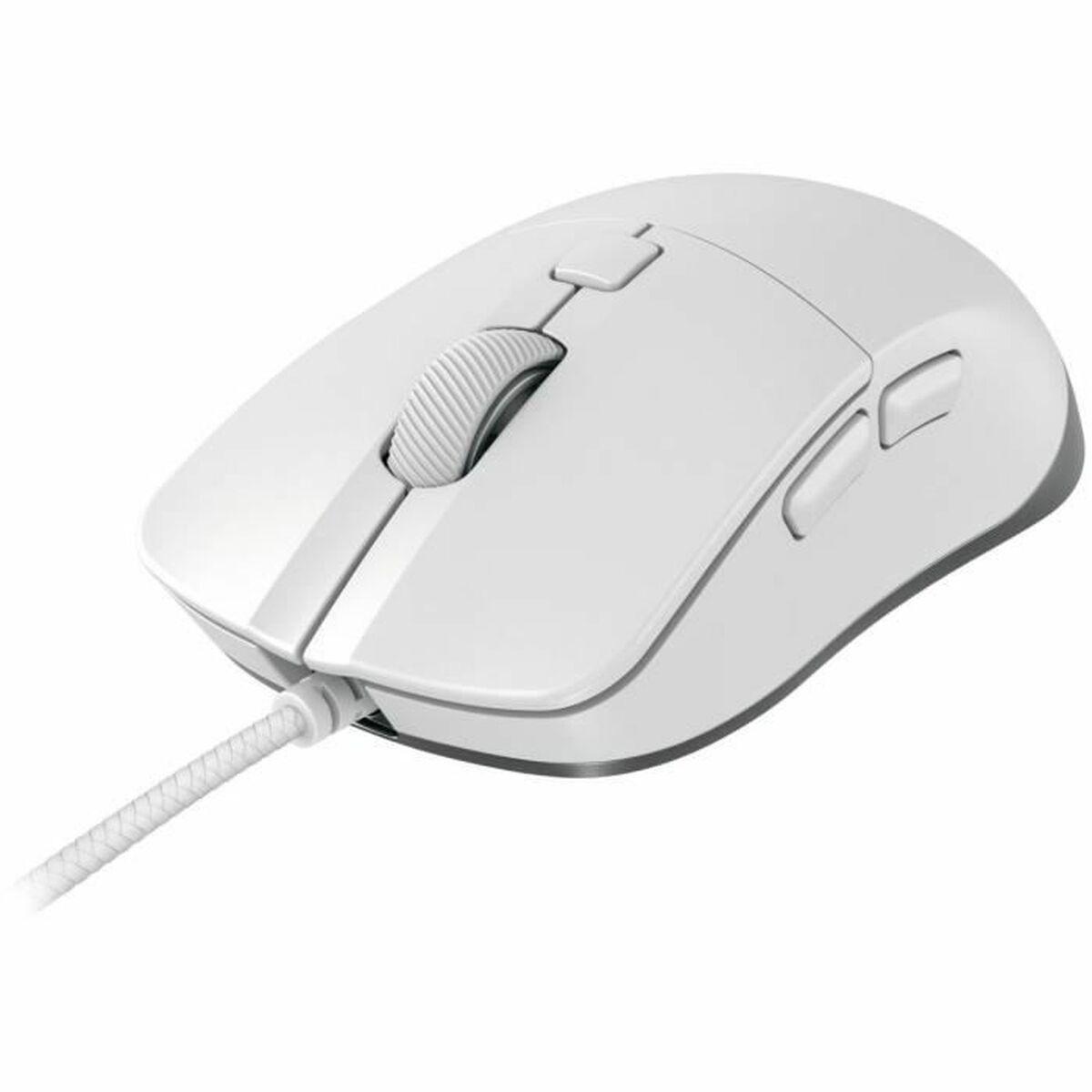 Gaming Mus Cherry Hvid 000 Dpi Ambidextrous
