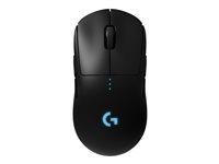 Gaming Mus Logitech Pro Optisk Trådløs Sort