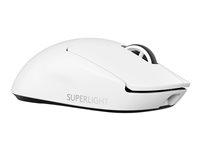 Gaming Mus Logitech Pro Superlight Optisk Trådløs Hvid