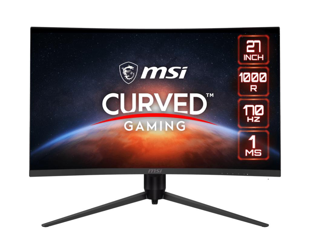 Gaming Skærm Msi G271cqpde Kurvet Wqhd 170