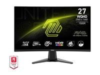 Gaming Skærm Msi Mag 27cq6f Wqhd 180 Kurvet