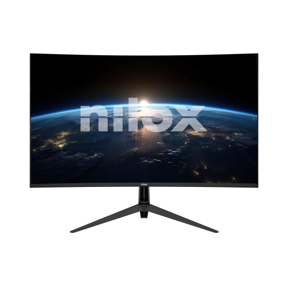 Gaming Skærm Nilox Nxm27cv28001 Full Led