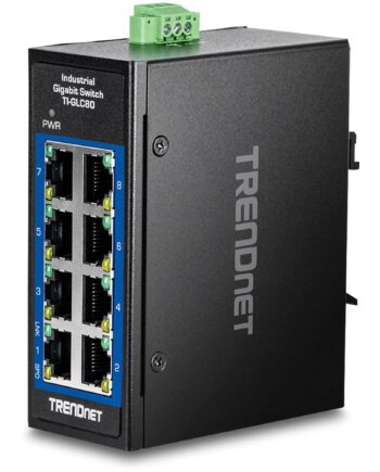 Gigabit Switch Trendnet Glc80 Porte Industri