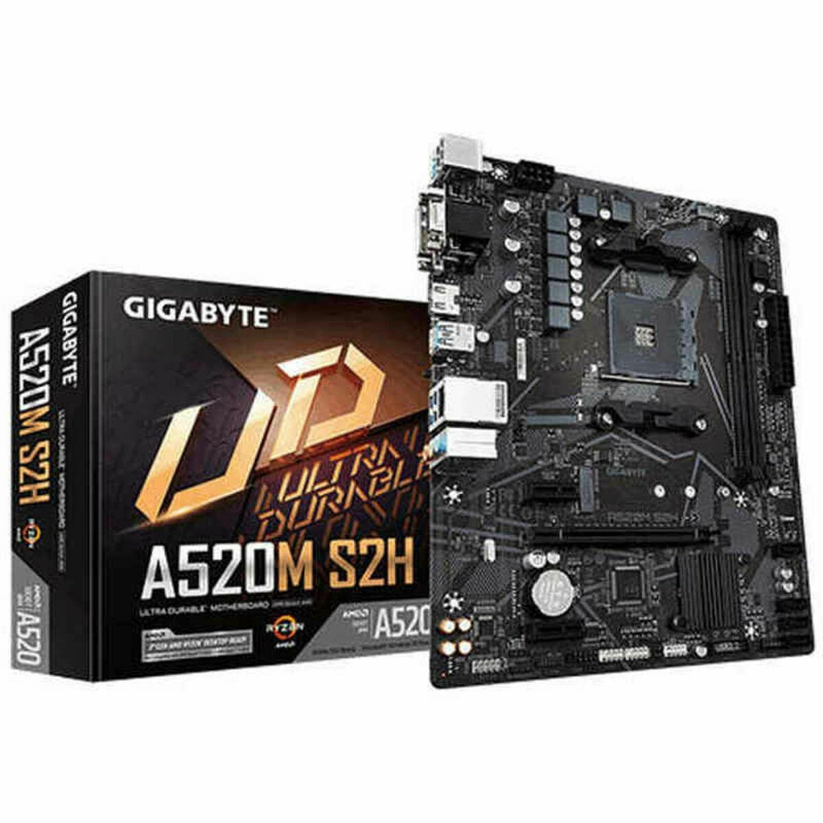 Gigabyte A520m S2h Amd Am4 Microatx Bundkort