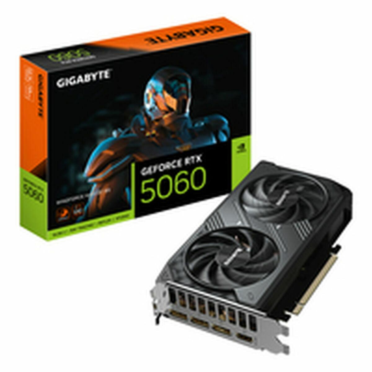 Gigabyte Geforce Rtx 5060 Gddr7 Grafikkort 9vn5060wxo G10