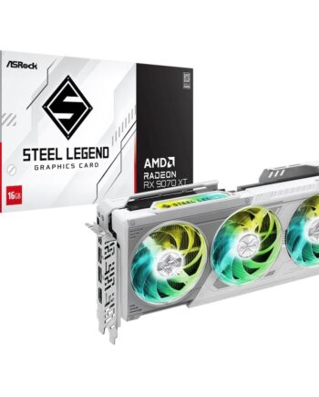 Grafikkort Asrock Radeon 9070 Steel Legend Hvid
