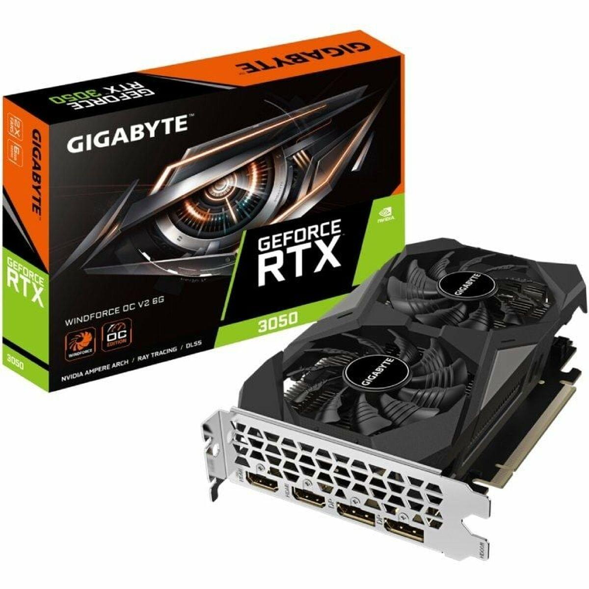 Grafikkort Gigabyte Geforce Rtx 3050 Gddr6 Windforce