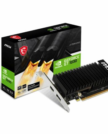 Grafikkort Msi Geforce 1030 Gddr4 Passiv Low Profile