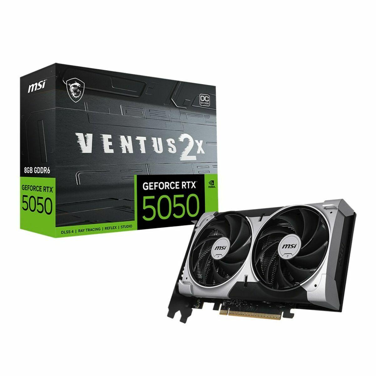 Grafikkort Msi Geforce Rtx 5050 Ventus Gddr6