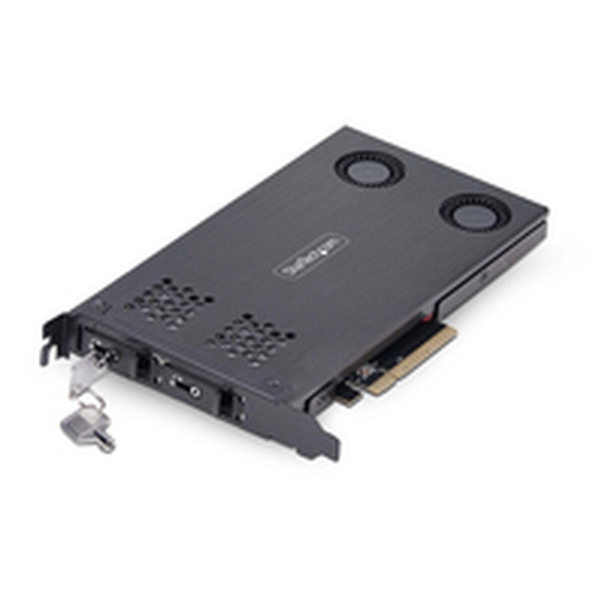 Harddisk Adapter Startech 2m2 Removable Pcie Til Pcie Sort