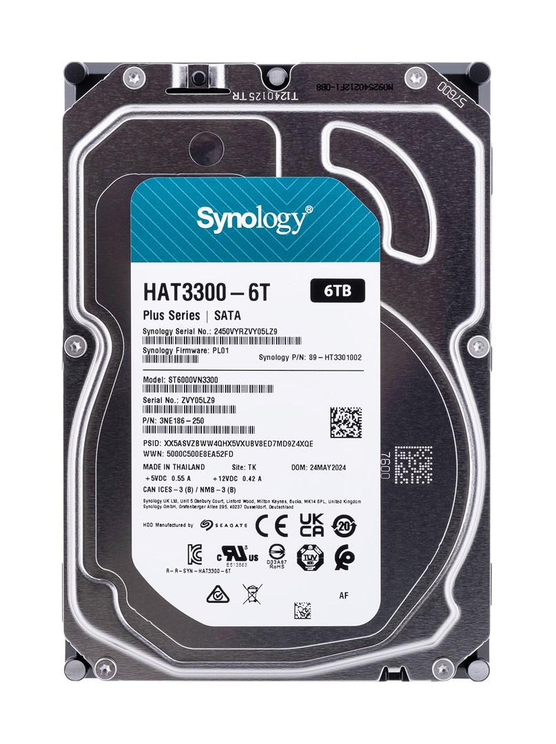 Harddisk Til Nas Synology Hat3300 Sata