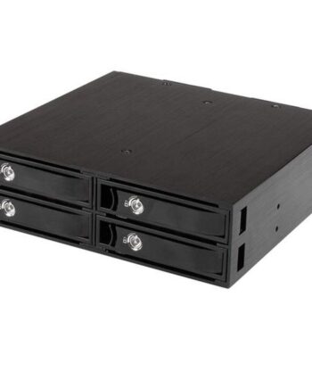 Harddiskrack Startech  Sata Sas Sort Satsasbp425