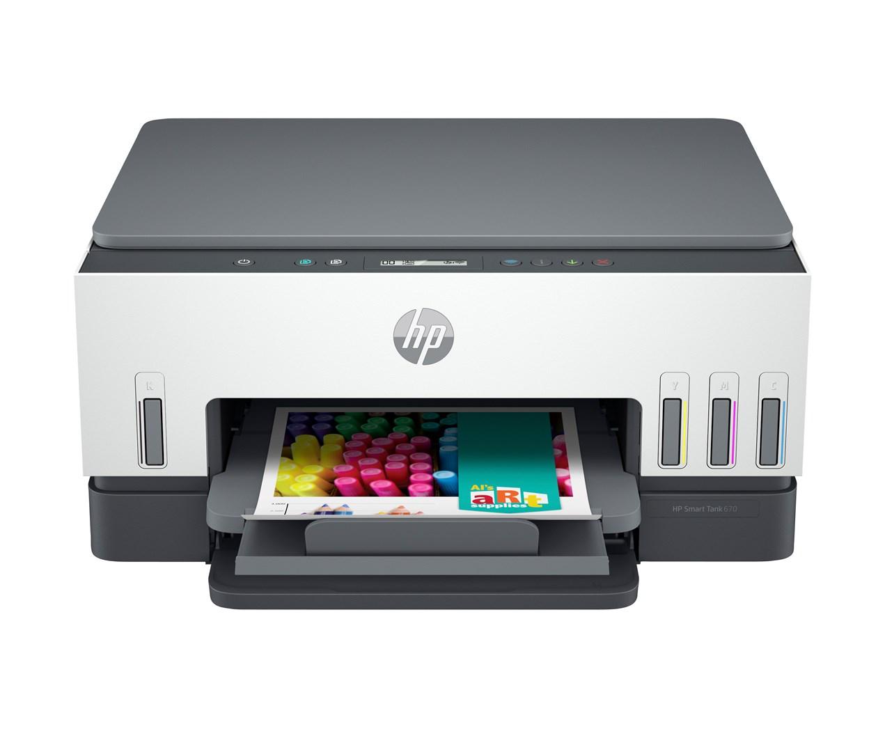 Inkjet Printer Smart Tank 670 All One Wifi