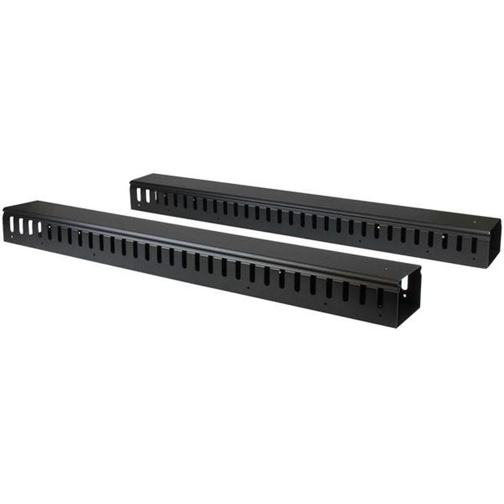 Kabelholder Til Rack Startech Cmver40uf Enheder Sort Stk