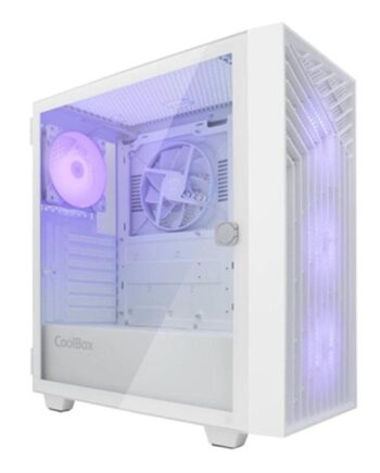 Kabinet Atx Midi Tower Coolbox Ga300w Hvid