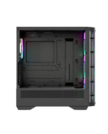 Kabinet Atx Midi Tower Nfortec Draco Sort
