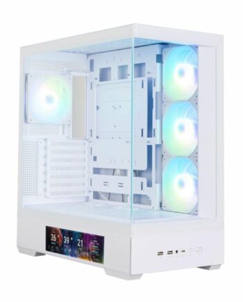 Kabinet Atx Midi Tower Zalman P40 Hvid