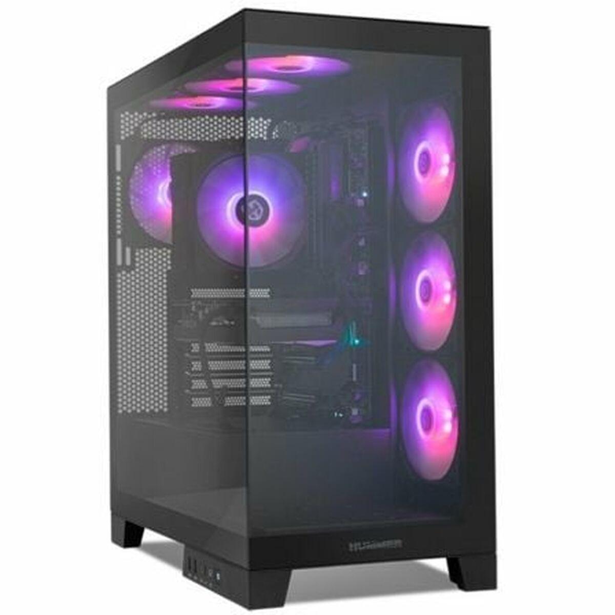 Kabinet Atx Miditower Nox Xtreme Hummer Glock Sort