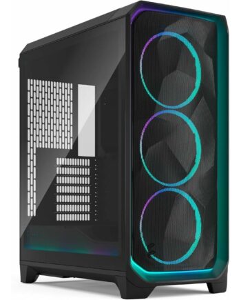 Kabinet Atx Semi Tårn Fractal Sort