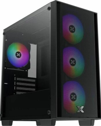 Kabinet Atx Semi Tårn Xigmatek Nyx Air Sort