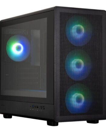 Kabinet Atx Semi Tårn Zalman Argb Sort