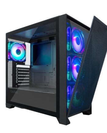 Kabinet Atx Semitårn Coolbox Sort Coo Cha Ge2000