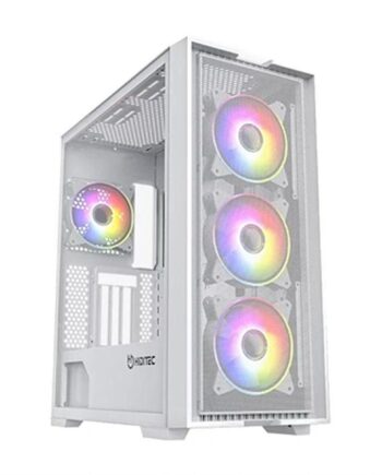 Kabinet Atx Semitårn Hiditec Air Argb Hvid Atx
