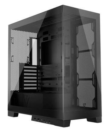 Kabinet Modecom Volcano Space Midi Tower Sort Usb  Usb