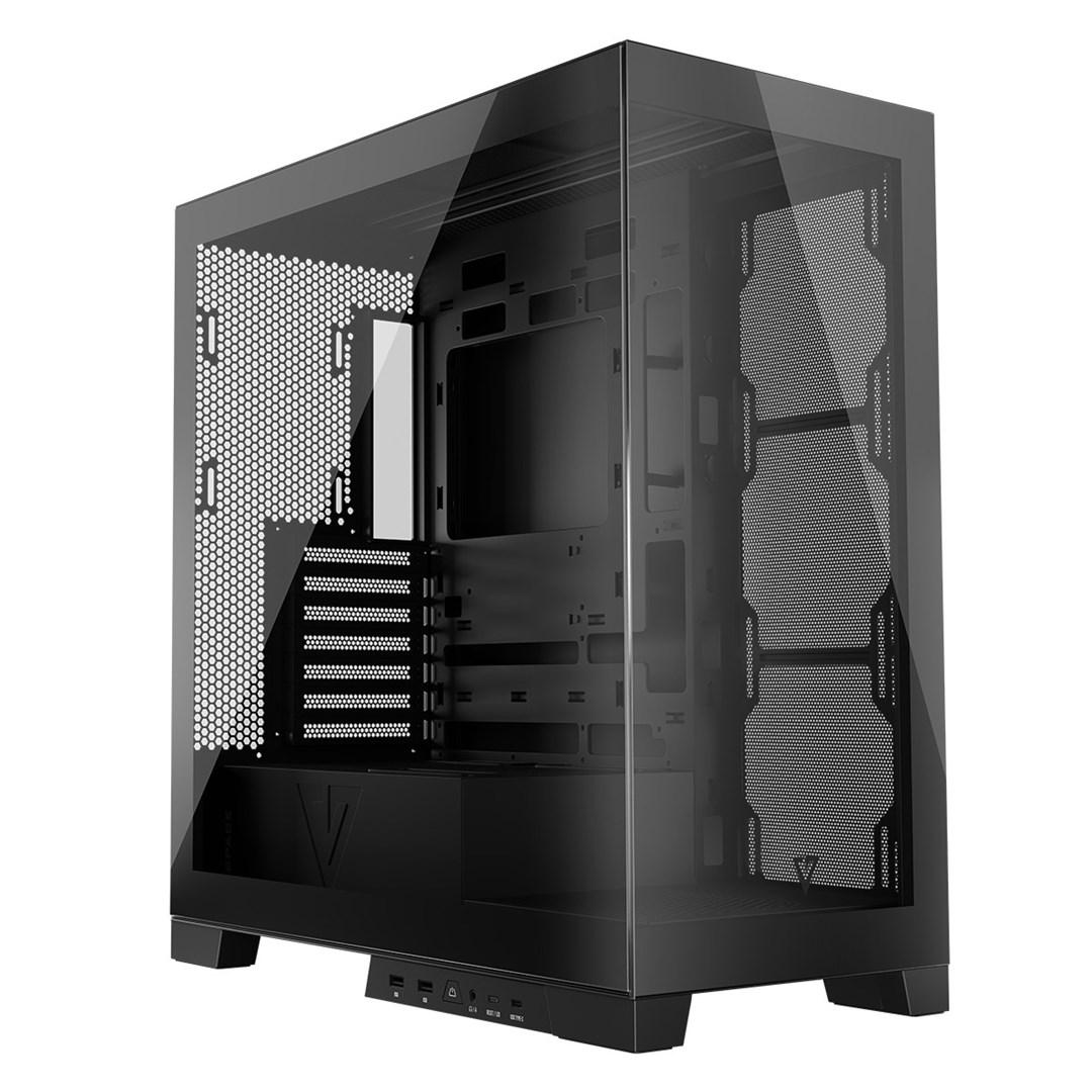 Kabinet Modecom Volcano Space Midi Tower Sort Usb Usb
