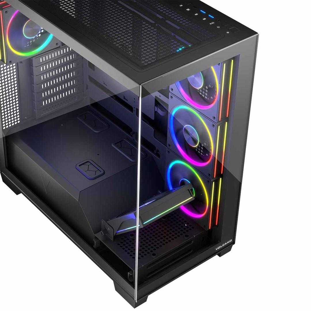 Kabinet Modecom Volcano Stellar Argb Midi Sort