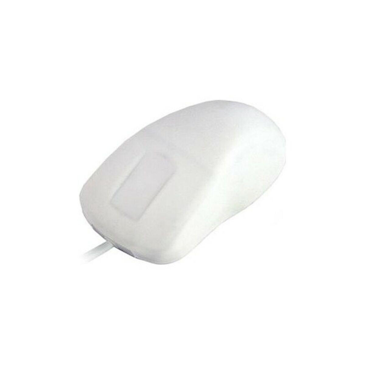 Kablet Mus Active Key Vaskbar Desinficerbar Usb Hvid