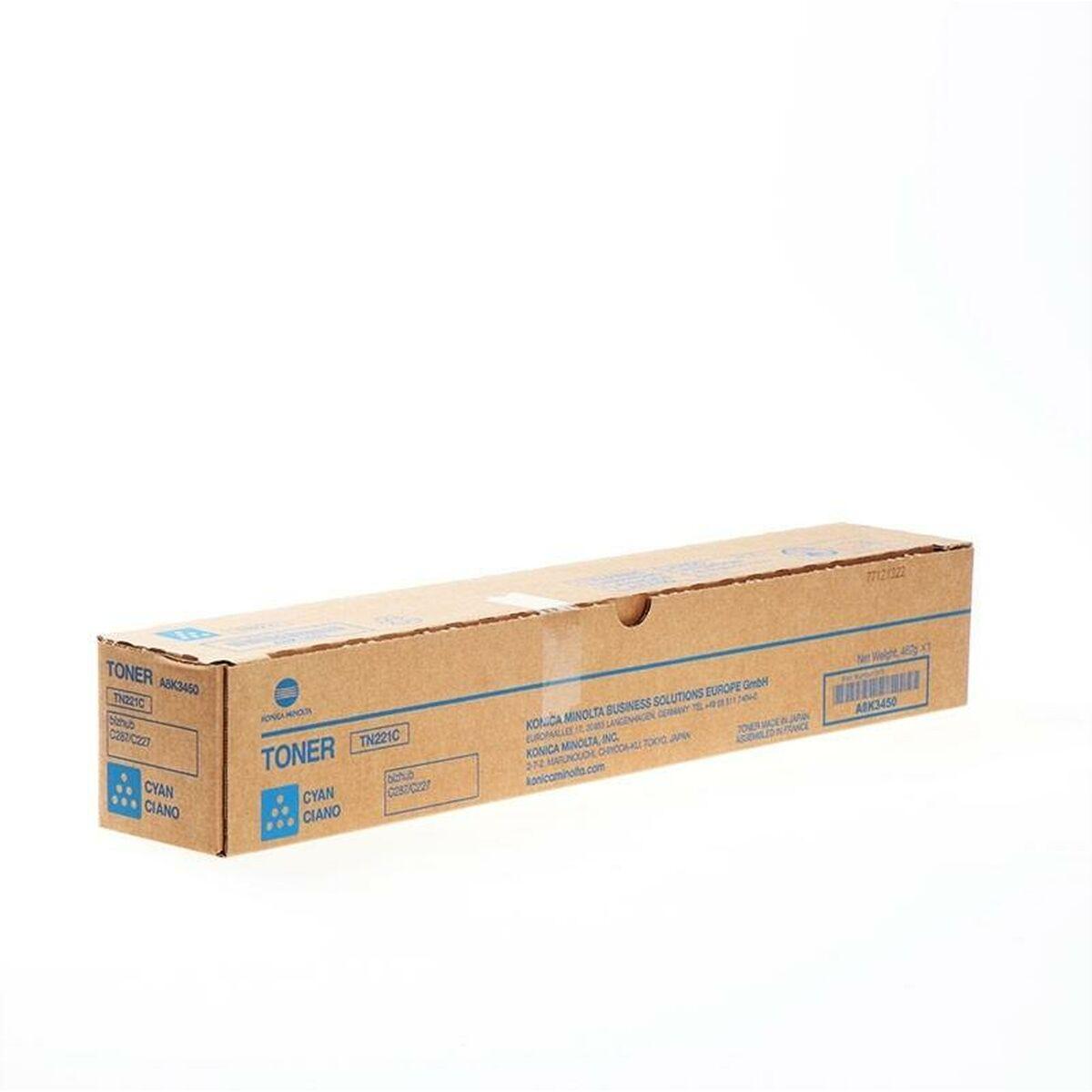 Konica Minolta Tn221c Toner Cyan Kompatibel Med C227